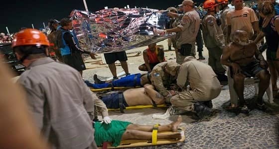 بالصور..مقتل طفلة وإصابة 17 في حادث دهس بالبرازيل عن طريق الخطأ