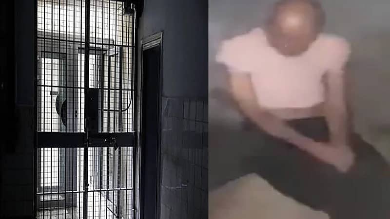 بالفيديو.. أبناء يحتجزون والدهم المسن في حوش أغنام.. والشرطة تحرره