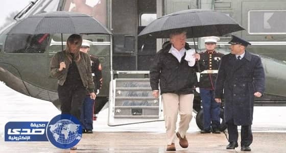 ترامب يزور تكساس للوقوف على حجم الأضرار من إعصار هارفي