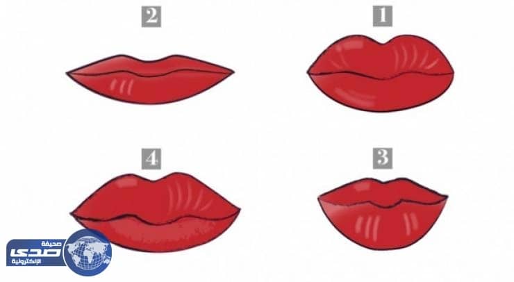 قارن بين شكل شفاهك مع هذه الصورة.. واكتشف هذا الأمر عن نفسك!