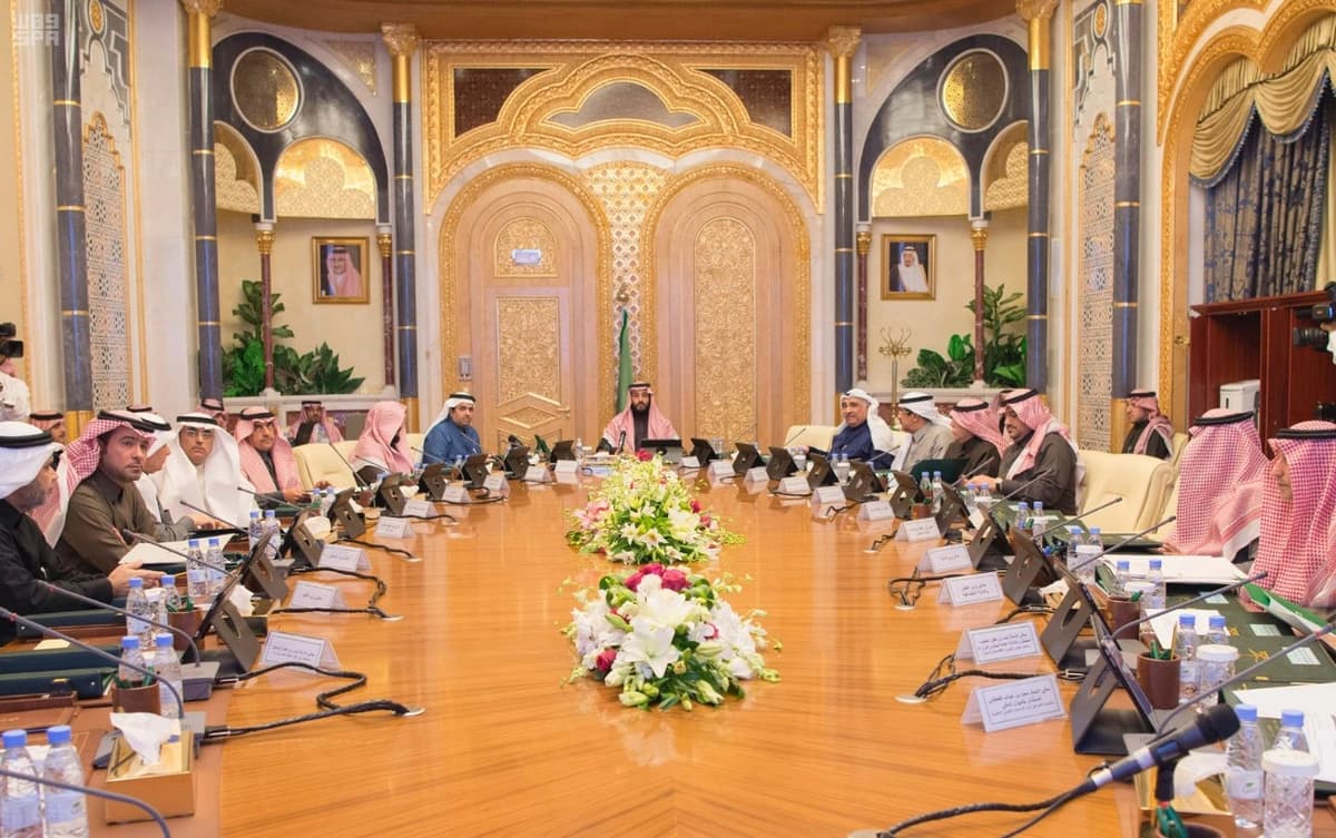 سمو ولي ولي العهد يرأس اجتماع مجلس الشؤون الاقتصادية والتنمية