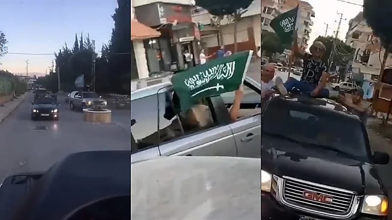بالفيديو.. مسيرة بالسيارات تجوب شوارع لبنان بالأعلام السعودية رفضاً لتصريحات "شربل"