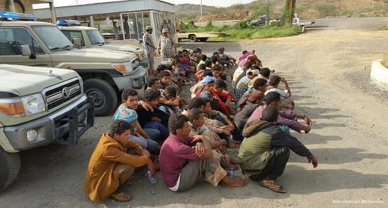 " المجاهدين " تعلن القبض علي مهربين مواد مخدرة ومئات المتسللين بجازان