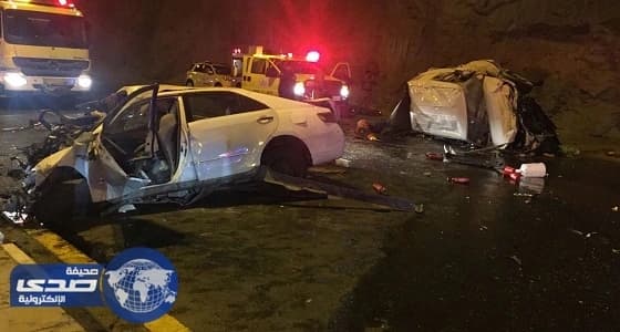 مصرع وإصابة 7 أشخاص في حادث تصادم بمكة