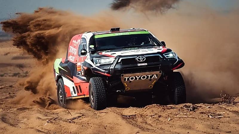 تعرف على نتيجة اليوم من منافسة رالي داكار