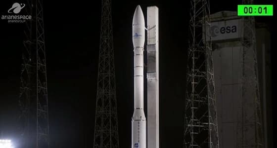 فيديو| المغرب تنجح في إطلاق قمرا صناعيا إلى الفضاء