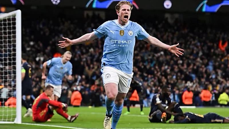 الكشف عن موقف دي بروين من الانتقال إلى دوري روشن