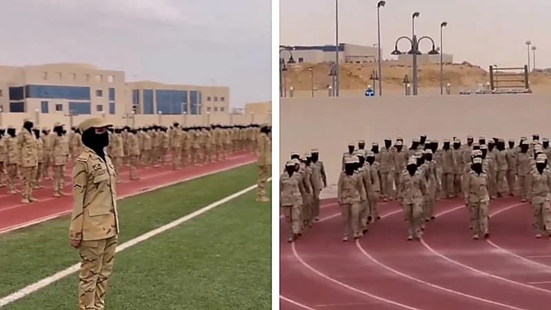 مجندات يشاركن في دورة تدريبية على أعمال مكافحة المخدرات التأسيسية .. فيديو