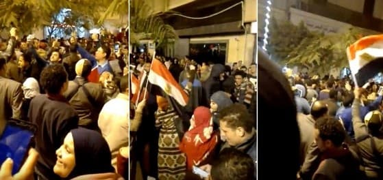 بالفيديو. . لحظة فرحة المصريين بتجاوز المغرب