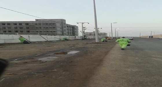 بالصور.. حملة نظافة لإسكان الأمير سلطان الخيري بـ " الليث "