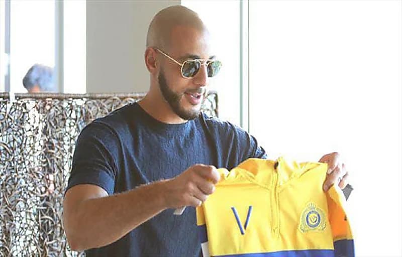 أمرابط يدعم النصر قبل مواجهة تراكتور الإيراني: "نحو كأس آسيا "