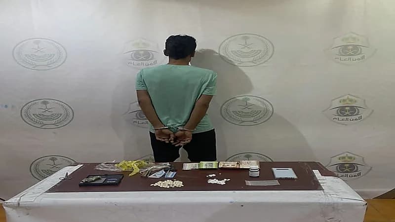 القبض على مواطن لترويجه المواد المخدرة بمكة