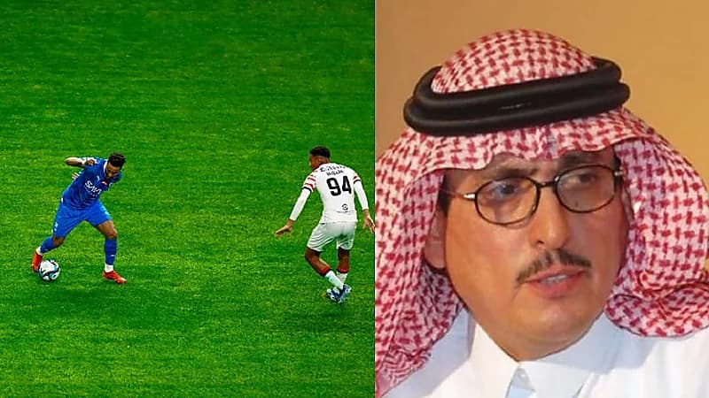 الدويش عن هدف الهلال الأول: هنا الحارس مخلوط