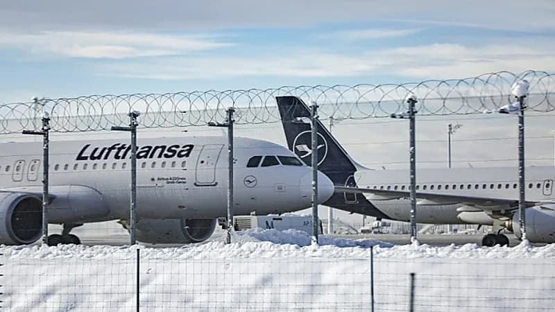 اضطرابات في حركة الطيران بألمانيا نتيجة سوء الأحوال الجوية والثلوج