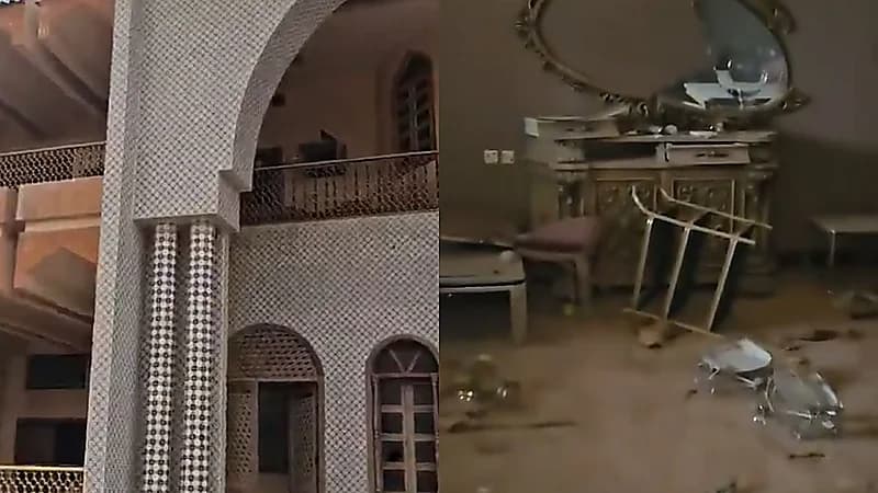 مشهد خيالي لـ قصر مهجور منذ قرابة 45 عامًا في مدينة الرس.. فيديو