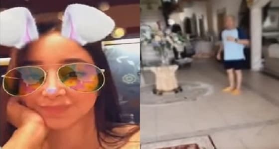 بالفيديو.. أسيل عمران تفاجىء والدها بالعودة للبحرين سرا