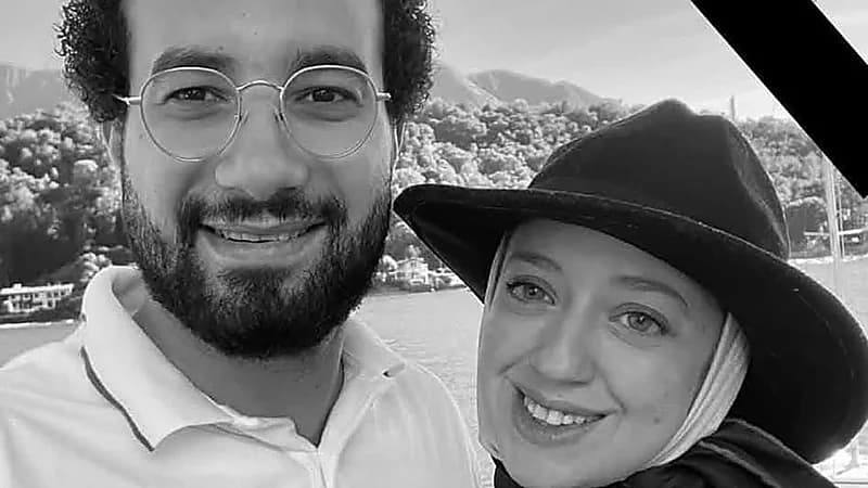 زوج متهم بقتل زوجته بعد سقوطها الغامض من الطابق السابع!