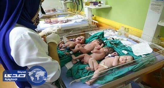 بالفيديو والصور .. مصرية ترزق بـ 4 توائم بعد أربعة أعوام من الحرمان