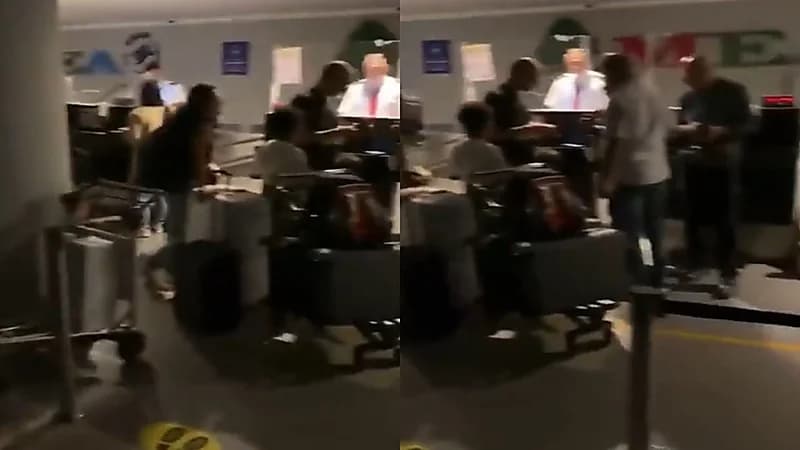 مطار بيروت يعمل على المولدات بعد أزمة انقطاع الكهرباء .. فيديو