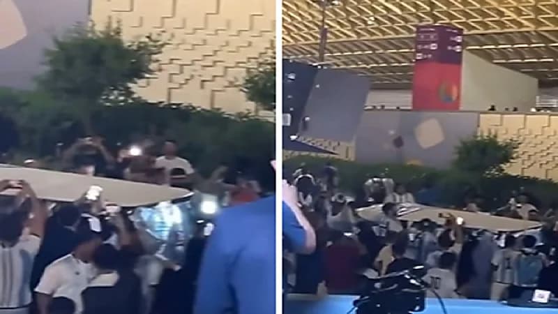 بالفيديو .. جماهير الأرجنتين تمازح شبيه نيمار بعد خروجه من كأس العالم