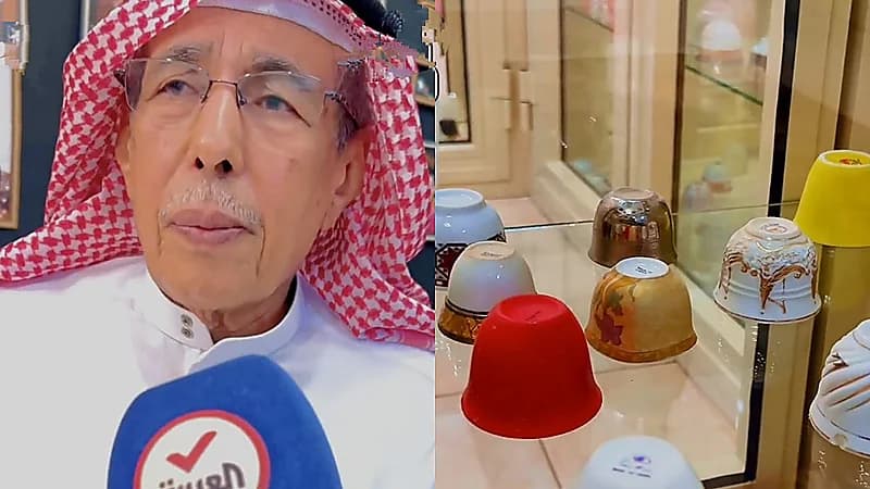 عبدالرحمن اليحيى: ربع قرن من عشق القهوة السعودية وفن جمع الفناجيل .. فيديو