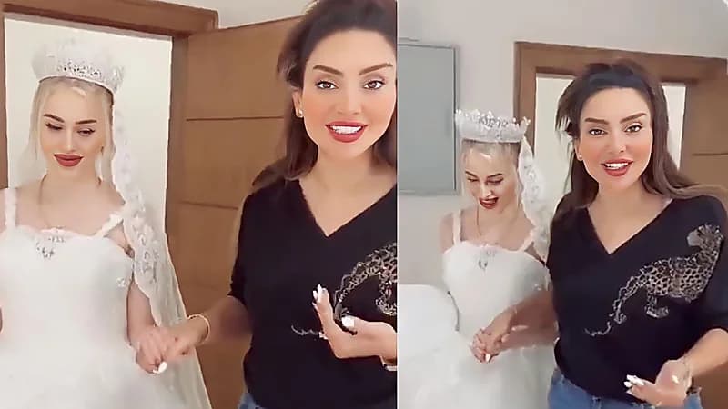 فتاة تحضر لزوجها عروس : أجيب عروس لجوزي أحسن ما يجيب من وراي .. فيديو