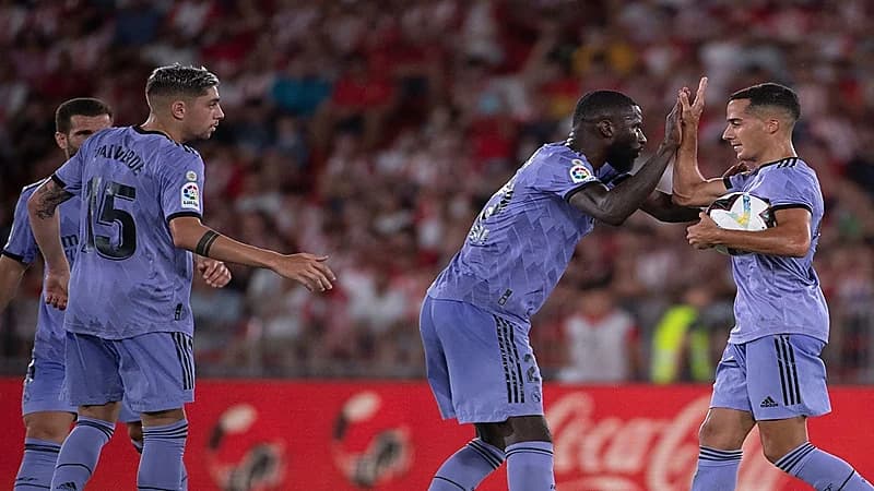 الدوري الإسباني..ريال مدريد يفوز على ألميريا في المباراة الافتتاحية