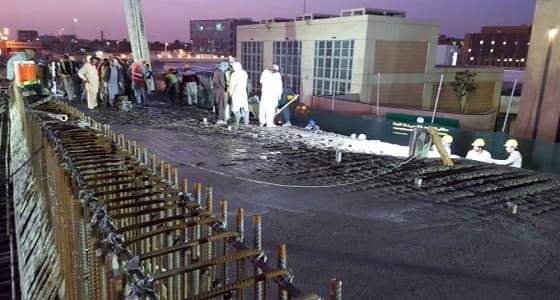 أمانة الرياض: حقيقة سقوط سقالات حاملة بمشروع جسر التخصصي