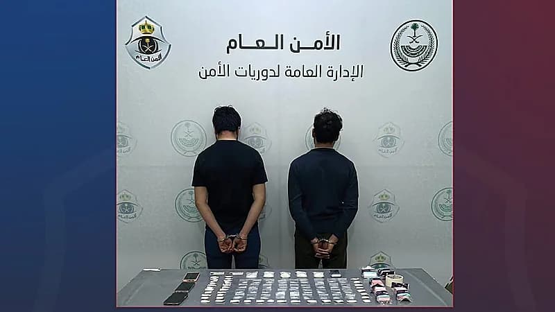 ضبط مقيمين روجا للشبو المخدر في حفر الباطن