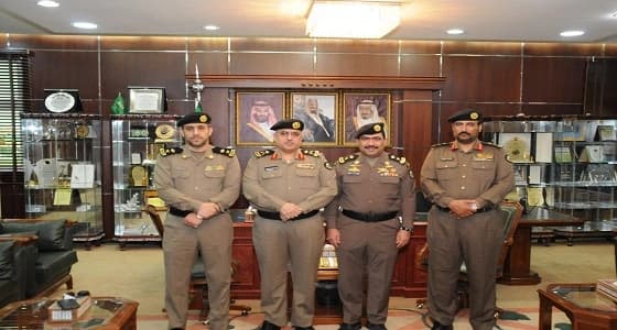 مدير شرطة الجوف يقلد المقدم " المويشير " رتبته الجديد