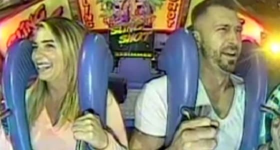 بالفيديو.. سيدة تتوعد زوجها بالقتل بسبب لعبة ملاهي