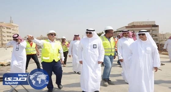 بالصور.. أمين جدة يتفقد نفق طريق مكة القديم