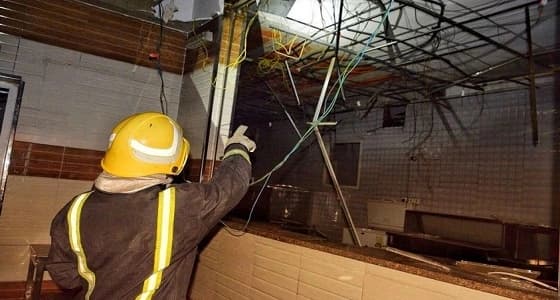 إصابة 3 أشخاص إثر تسرب غاز بمطعم في جدة