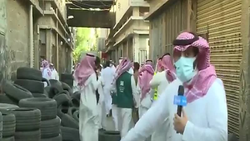 بالفيديو .. مداهمة مستودعات الإطارات المغشوشة في شارع " الغرابي " بالرياض