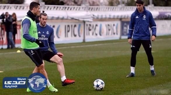 رونالدو يعود لتدريبات الريال قبل مواجهة نابولي الإيطالي