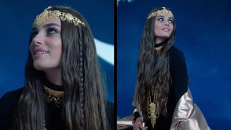 عارضة الأزياء الأمريكية تايلور هيلر تتألق بالزي النجدي .. صور