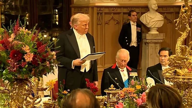 ترامب مازحًا في زيارته الرسمية الثانية إلى بريطانيا: ربما تكون هذه هي المرة الأخيرة.. فيديو