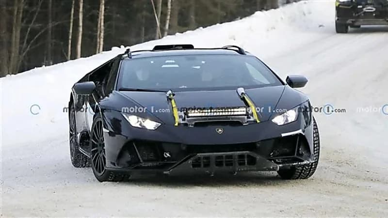 بالصور.. مواصفات سيارة هوراكان ستيراتو للتضاريس الوعرة