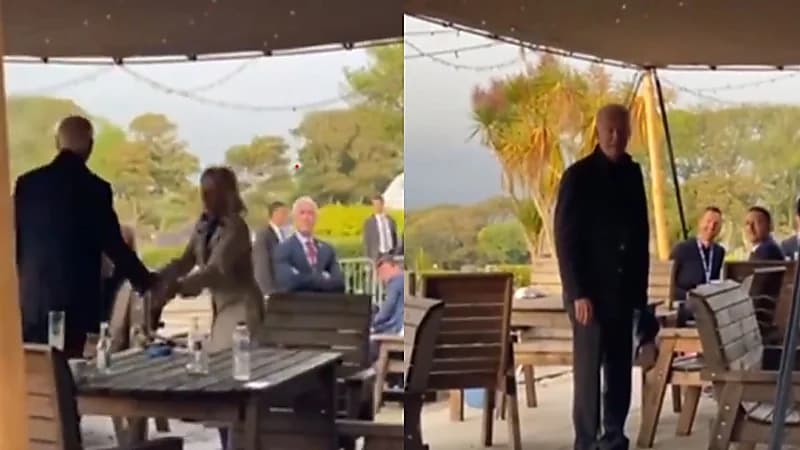 فيديو.. جو بايدن "يضل طريقه" ويبحث عن زوجته في قمة مجموعة السبع