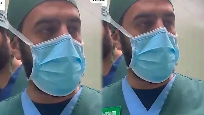 طبيب سعودي يجلب جهازا طبيا نادرا معه إلى سوريا لتخفيف آلام العمليات.. فيديو