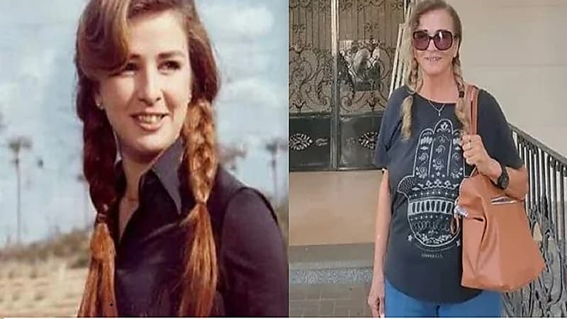 نجلاء فتحي تخطف الأنظار بالضفائر..صور