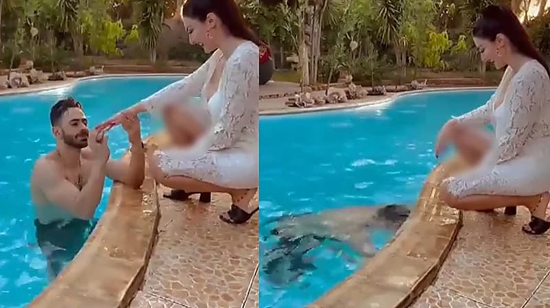 فيديو..الراقصة صافيناز تعلن خطوبتها