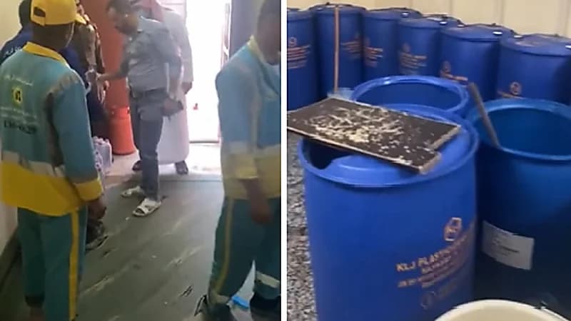 بالفيديو .. ضبط مصنع خمور داخل فيلا سكنيّة شرق الرياض