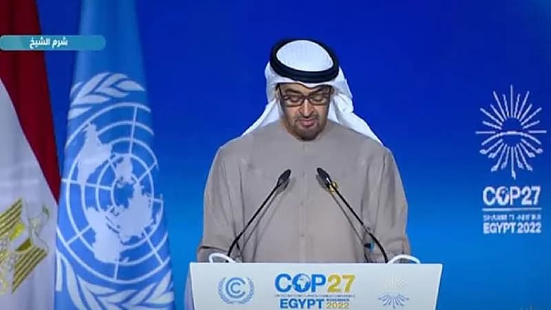 بالفيديو .. كلمة رئيس الإمارات في مؤتمر " كوب 27 " بشرم الشيخ