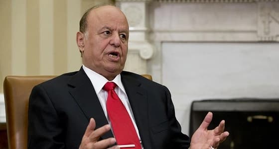 عبدربه منصور: الحوثيون والقاعدة دمرا اليمن والمنطقة