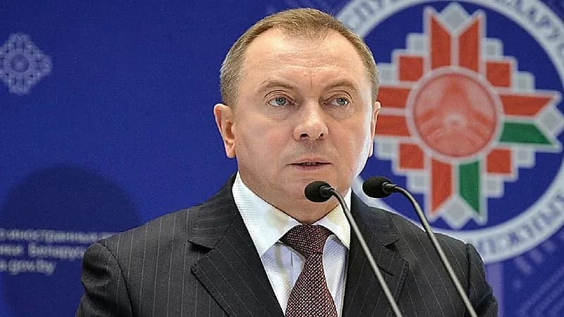 وفاة مفاجئة لوزير خارجية بيلاروسيا