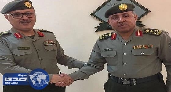 مدير جوازات تبوك يقلد العميد بن راجح رتبته الجديدة