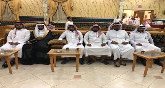 بالصور.. " الحارثي " يحتفل بزواجه في العرضيات