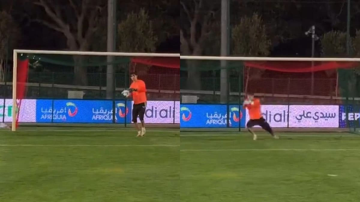 بونو يخطف الأنظار بتألقه وتسديداته في تدريبات المنتخب المغربي.. فيديو