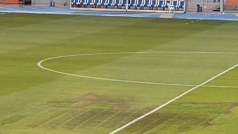 توجيه عاجل للتحقيق في تغير لون أرضية ملعب الأمير عبدالله الفيصل